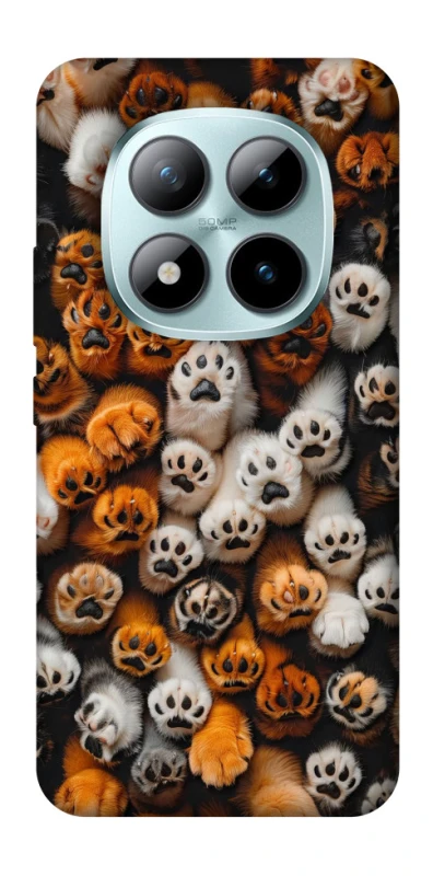 Чехол на Xiaomi Redmi Note 15 Pro+ 5G Сat paws фото 1 из 1