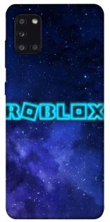 Чохол на Samsung Galaxy A31 Roblox Space Logo Blue фото 1 з 1
