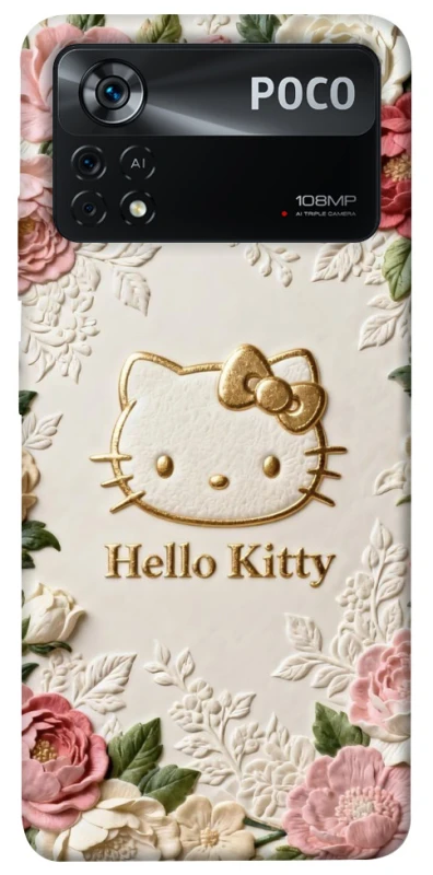Чехол на Xiaomi Poco X4 Pro 5G Hello Kitty фото 1 из 1