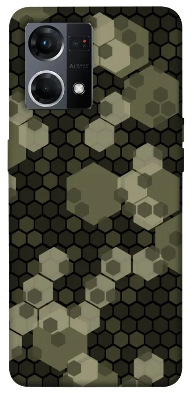 Чохол на Oppo Reno 7 4G Camouflage v9 фото 1 з 1