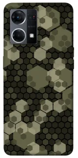 Чехол на Oppo Reno 7 4G Camouflage v9 фото 1 из 1