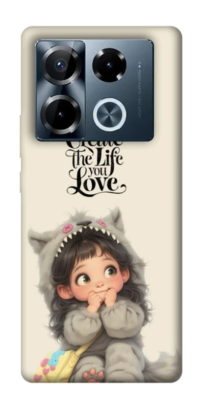 Чохол на Infinix Note 40 Pro 4G Create the life you love фото 1 з 1