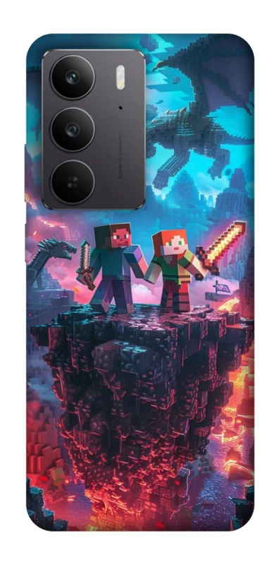 Чохол на Realme C75 Minecraft v3 фото 1 з 1