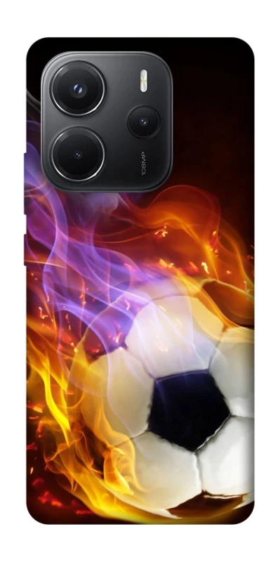 Чехол на Xiaomi Redmi Note 14 4G (Int. version) Football Abstract фото 1 из 1