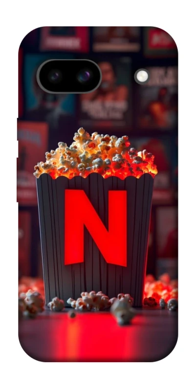Чохол на Google Pixel 8a Netflix and popcorn фото 1 з 1