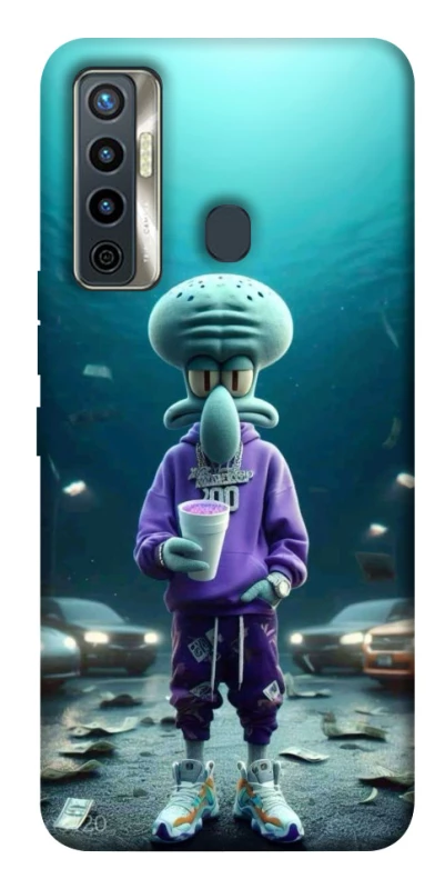 Чохол на TECNO Camon 17 Сквідвард фото 1 з 1