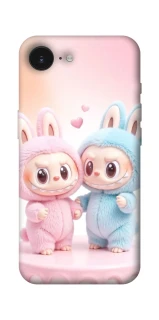 Чохол на Apple iPhone 17e (6.1") Labubu Twins фото 1 з 1