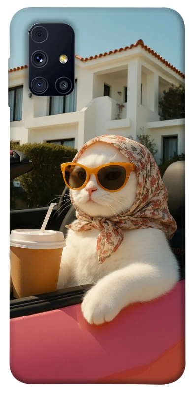 Чохол на Samsung Galaxy M31s Stylish Cat Cruise фото 1 з 1