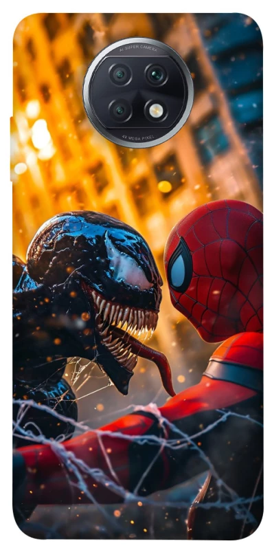 Чохол на Xiaomi Redmi Note 9 5G / Note 9T Venom vs Spiderman фото 1 з 1