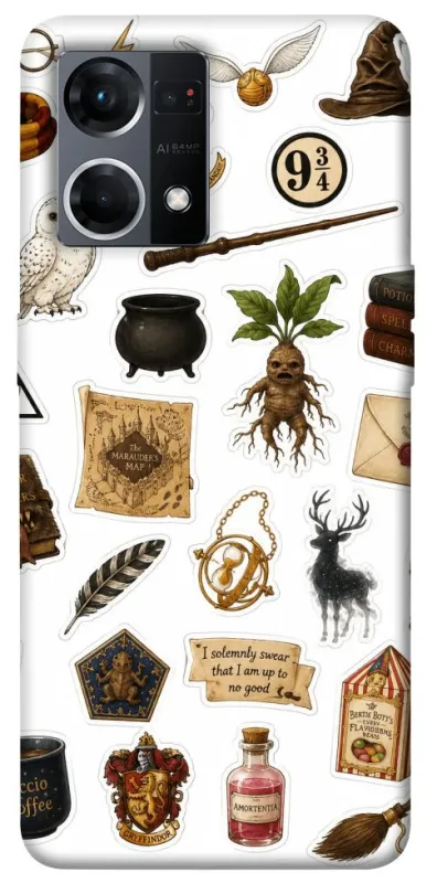 Чехол на Oppo Reno 7 4G Harry Potter mood фото 1 из 1