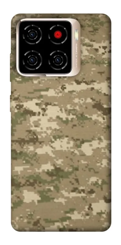 Чохол на ZTE Blade A56 camouflage v4 фото 1 з 1