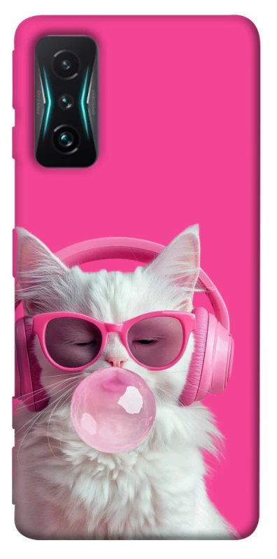 Чохол на Xiaomi Redmi K50 Gaming Pink kitty фото 1 з 1