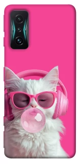 Чехол на Xiaomi Redmi K50 Gaming Pink kitty фото 1 из 1