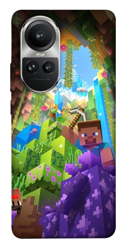 Чохол на Oppo Reno 10 Minecraft forever фото 1 з 1
