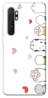 Чехол на Xiaomi Mi Note 10 Lite Paws фото 1 из 1
