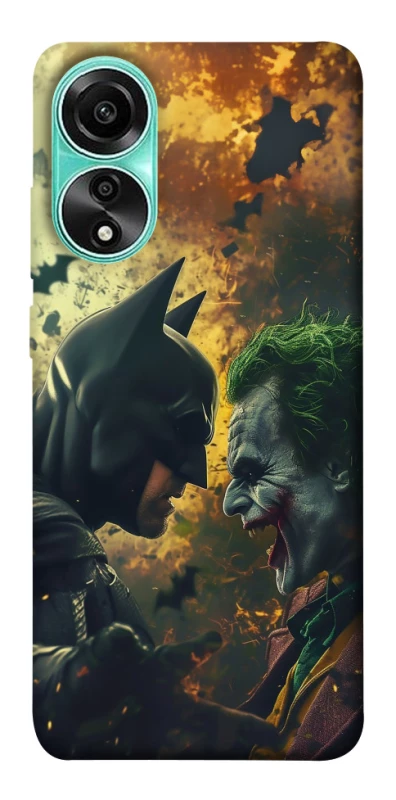 Чехол на Oppo A78 4G Batman and the Joker фото 1 из 1