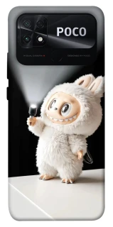 Чохол на Xiaomi Poco C40 Labubu with flashlight ver.2 фото 1 з 1