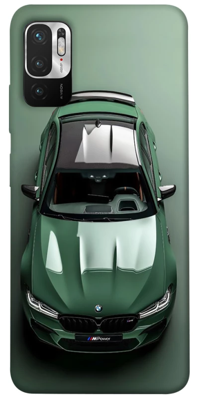 Чехол на Xiaomi Redmi Note 10 5G BMW green фото 1 из 1