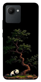Чехол на Realme C30 Panda and tree фото 1 из 1