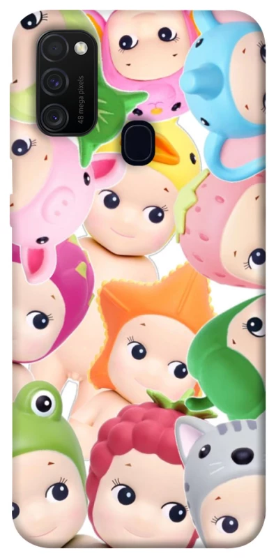 Чохол на Samsung Galaxy M30s / M21 Fruit-Zoo Kaleidoscope фото 1 з 1