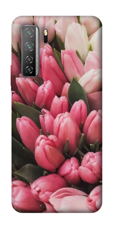 Чехол на Huawei Nova 7 SE Flowers v3 фото 1 из 1