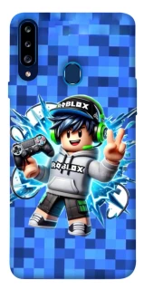 Чехол на Samsung Galaxy A20s Roblox collage ver.6 фото 1 из 1