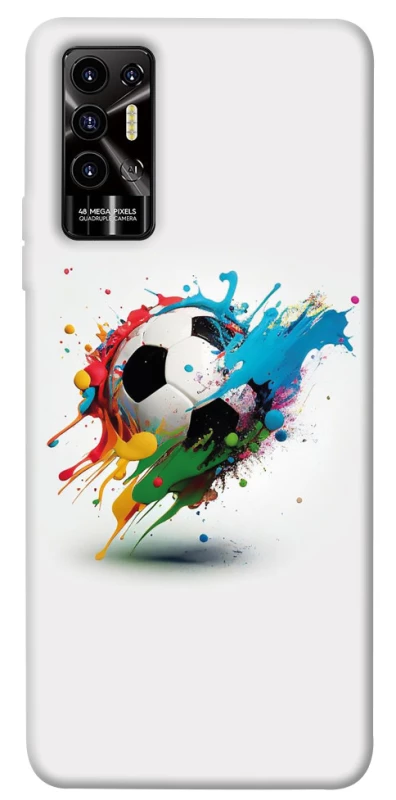 Чехол на TECNO Pova 2 (LE7n) Football Ball ver3 фото 1 из 1