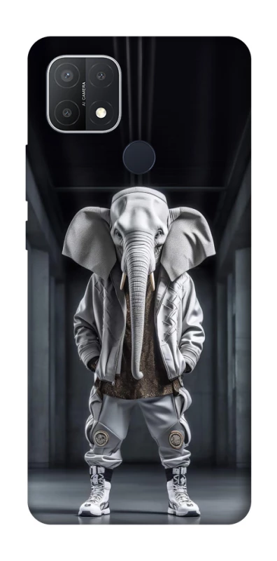 Чохол на Oppo A15s / A15 Слон v2 фото 1 з 1