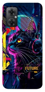 Чохол на Xiaomi Redmi Note 11R Cyber Cat v2 фото 1 з 1