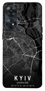 Чохол на Oppo Reno 8T 4G Kyiv map фото 1 з 1