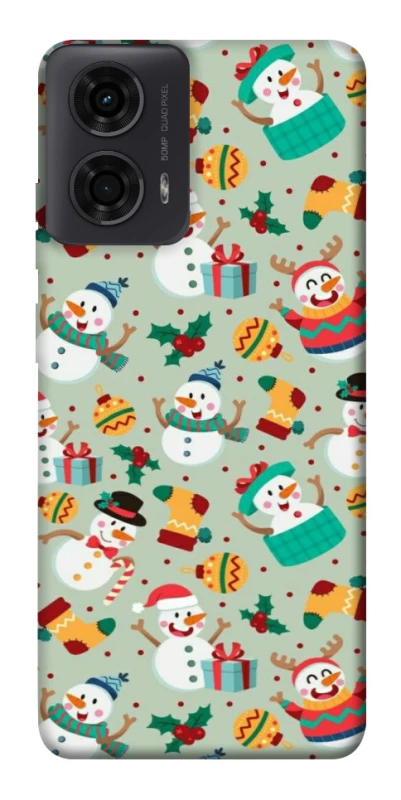 Чохол на Motorola Moto G24 Новорічний v2 фото 1 з 1