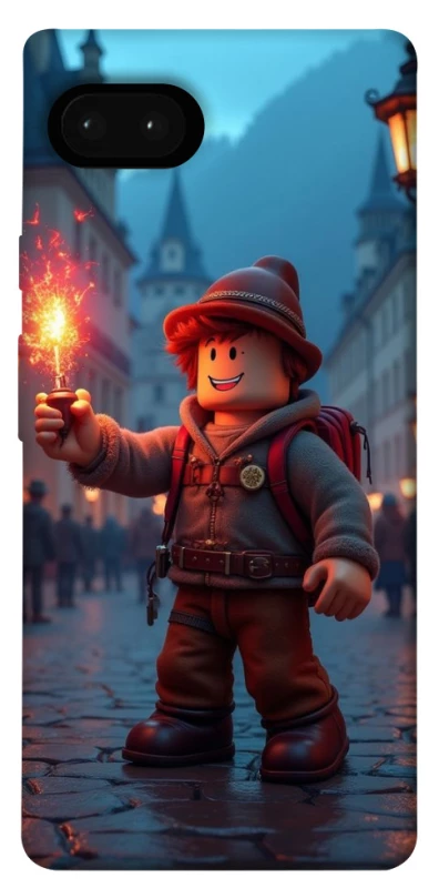 Чохол на Google Pixel 7a Roblox Fire Logo Blue Flames фото 1 з 1