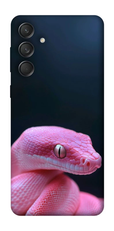 Чохол на Samsung Galaxy M55 Рожева змія фото 1 з 1