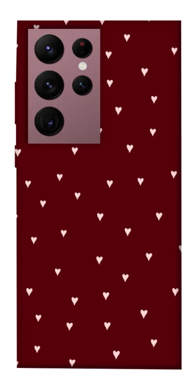 Чохол на Samsung Galaxy S22 Ultra Smal hearts фото 1 з 1