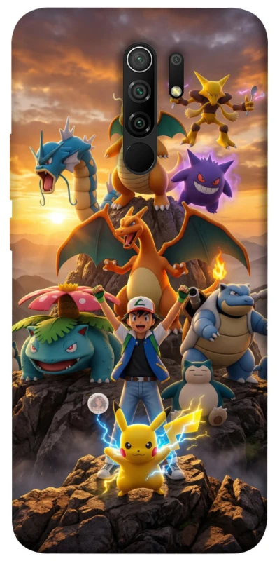 Чехол на Xiaomi Redmi 9 Pokemon фото 1 из 1