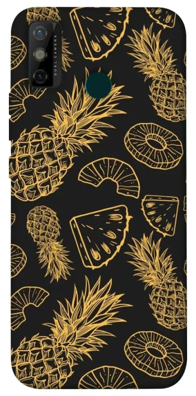 Чохол на TECNO Spark 6 Go Pineapple фото 1 з 1