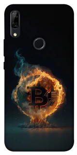 Чохол на Huawei P Smart Z Fire Bitcoin фото 1 з 1