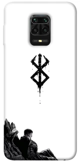 Чохол на Xiaomi Redmi Note 9s / Note 9 Pro / Note 9 Pro Max berserk white фото 1 з 1