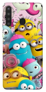 Чехол на Samsung Galaxy A21 Minions ver.1 фото 1 из 1