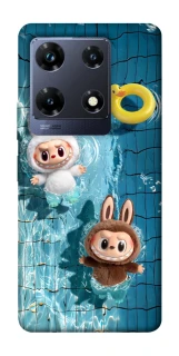Чохол на Infinix Note 30 Pro Labubu in the pool фото 1 з 1