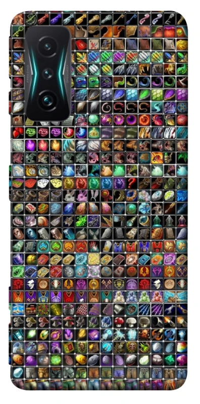 Чохол на Xiaomi Redmi K50 Gaming Inventory menu ver.1 фото 1 з 1