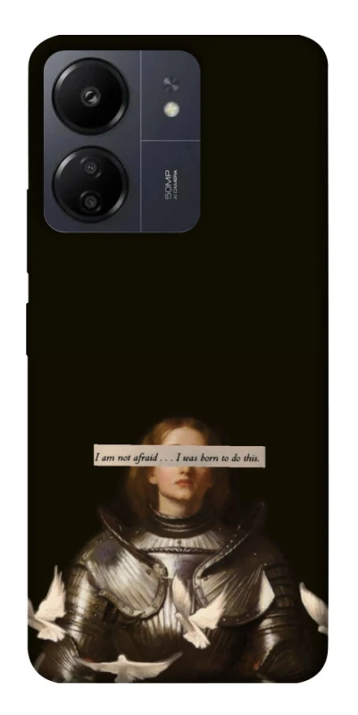 Чехол на Xiaomi Redmi 13C Not afraid фото 1 из 1