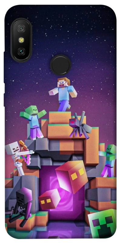 Чохол на Xiaomi Mi A2 Lite / Xiaomi Redmi 6 Pro Minecraft aesthetics фото 1 з 1