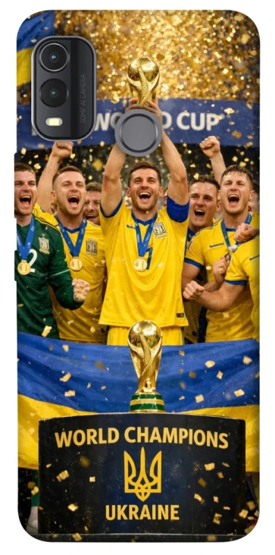 Чехол на Nokia G11 Plus UA-Football ver.5 фото 1 из 1