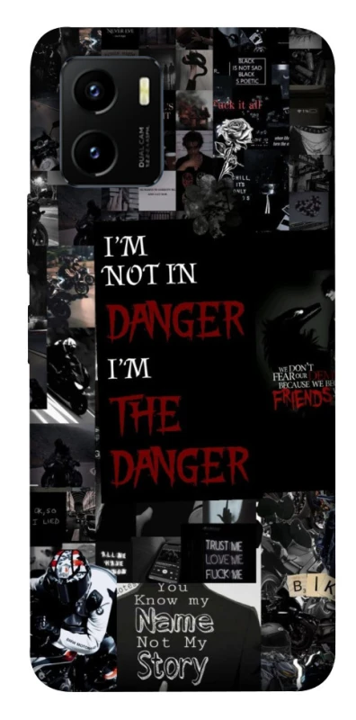 Чохол на Vivo Y15s Danger collage фото 1 з 1