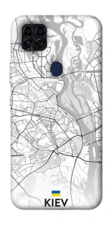Чохол на ZTE Blade v2020 Kiev white map фото 1 з 1
