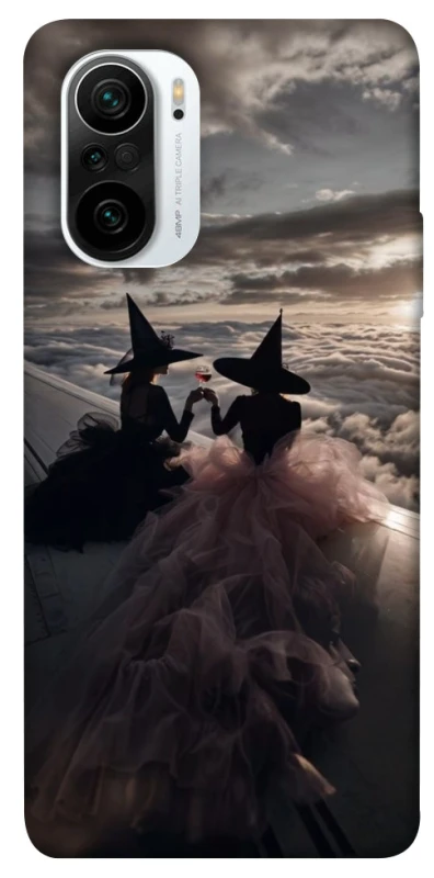 Чехол на Xiaomi Redmi K40 / K40 Pro / K40 Pro+ / Poco F3 Halloween Witch ver.1 фото 1 из 1