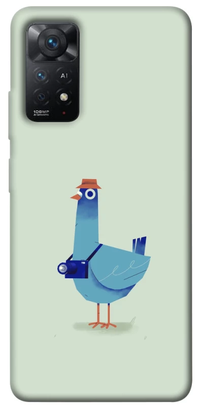 Чохол на Xiaomi Redmi Note 11 Pro 4G/5G Голуб-детектив фото 1 з 1