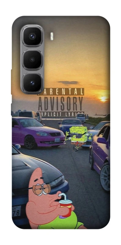 Чохол на Infinix Hot 60 Pro+ Патрік на перегонах фото 1 з 1