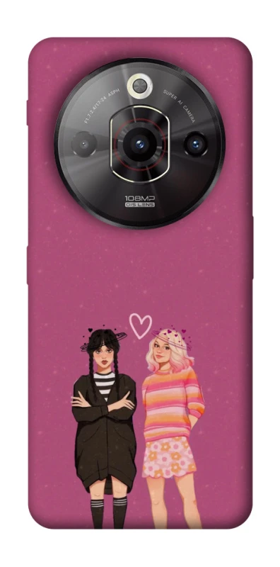 Чохол на ZTE Nubia Focus Pro Raven & Rainbow Wednesday фото 1 з 1